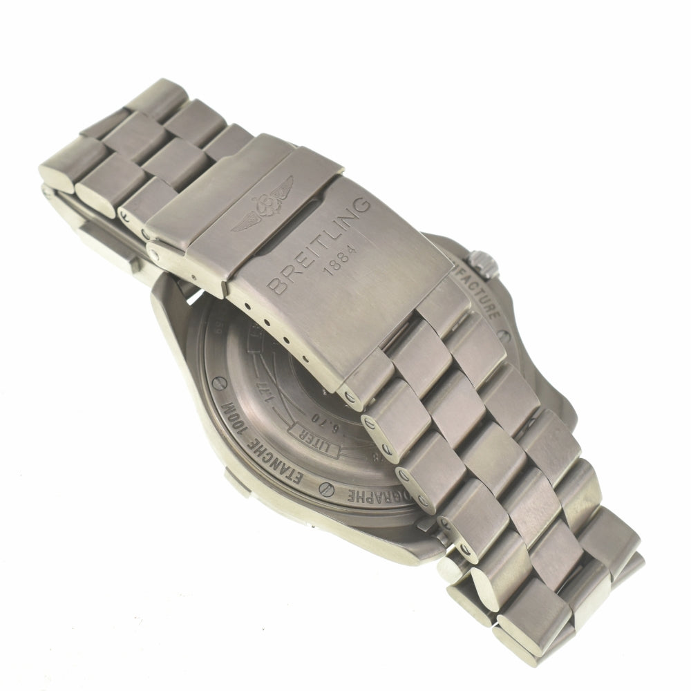 BREITLING Aerospace E79362 Alarm UTC black Dial Quartz Men's
 Watch C#138944