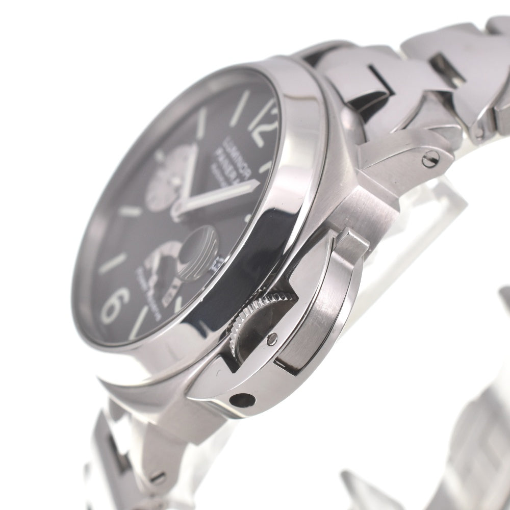 with paper PANERAI Luminor Power Reserve PAM00126 Small second date black Dial Automatic Men's
 Watch C#138954