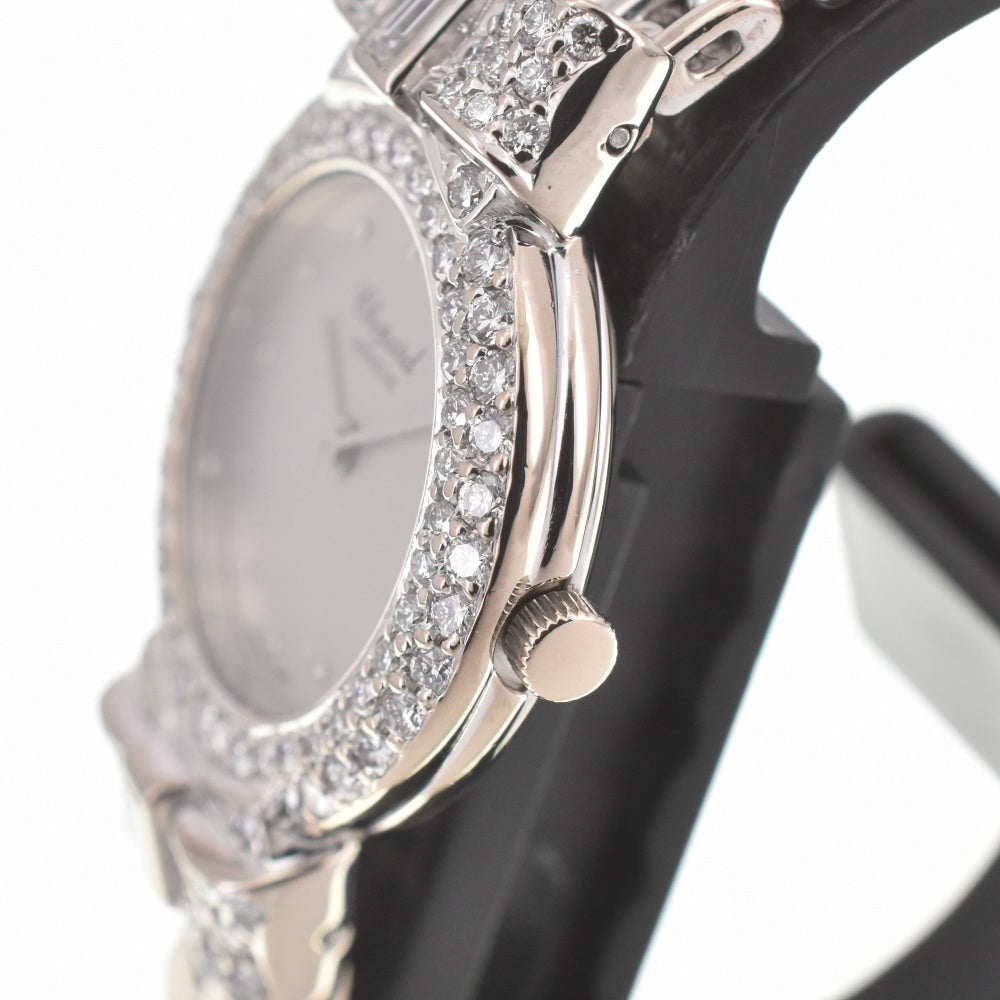 Chopard Classic 899 1 K18WG / Diamond Silver Dial Quartz Ladies
 Watch K#139031