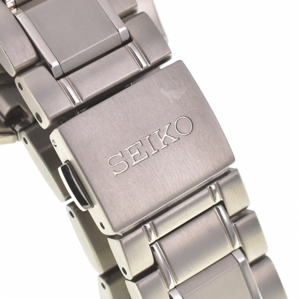 SEIKO Brights SAGA188 World Time 45th Anniversary Model Brown Dial Radio Sync Solar Men's
 Watch K#139043