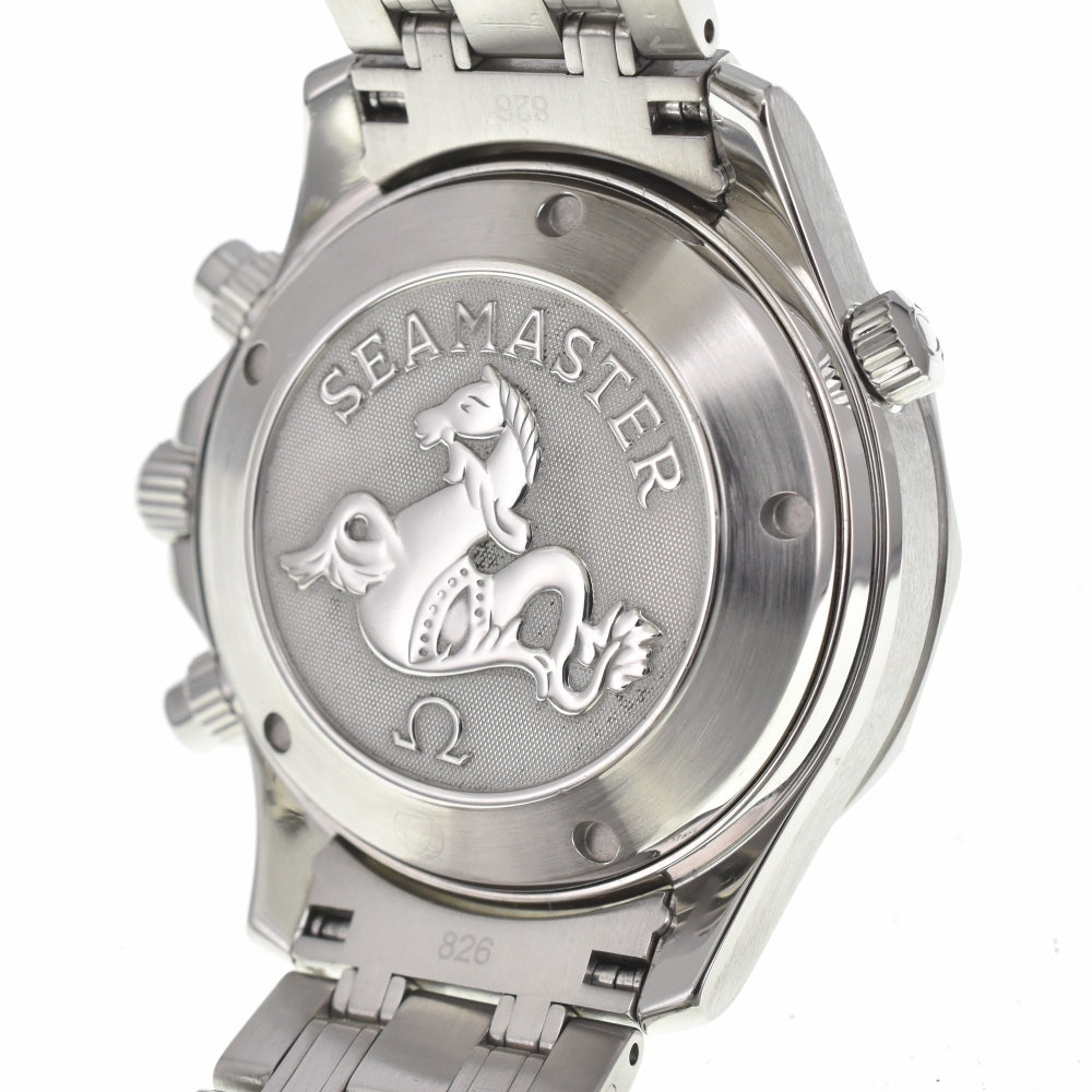 with paper OMEGA Seamaster 300m 2225.80 Chronograph blue Dial Automatic Men's
 Watch C#139059