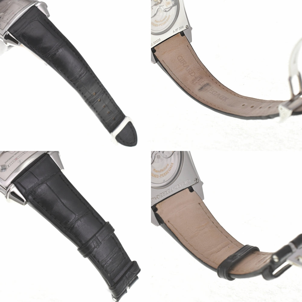 with paper GIRARD-PERREGAUX Vintage 1945 25835-11-111-0 Small second date Silver Dial Automatic Men's
 Watch G#139060