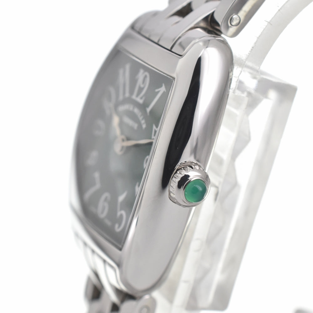 with paper FRANCK MULLER Tono Carbex Intermidier 2251QZ green Dial Quartz Ladies
 Watch D#139061