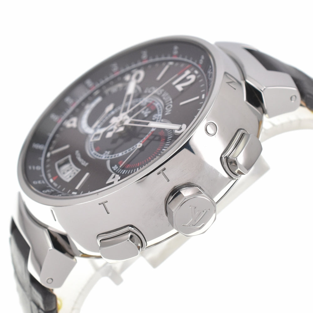 LOUIS VUITTON Tambour Q102A Limited to 688 pieces worldwide, chronograph Brown Dial Automatic Men's
 Watch G#139062