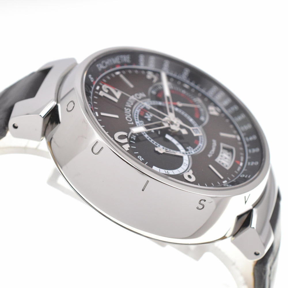 LOUIS VUITTON Tambour Q102A Limited to 688 pieces worldwide, chronograph Brown Dial Automatic Men's
 Watch G#139062