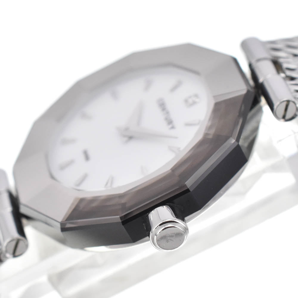 with paper CENTURY Time gem 606.7.Ｓ.551.11.SM 1P diamond white Dial Quartz Ladies
 Watch C#139080