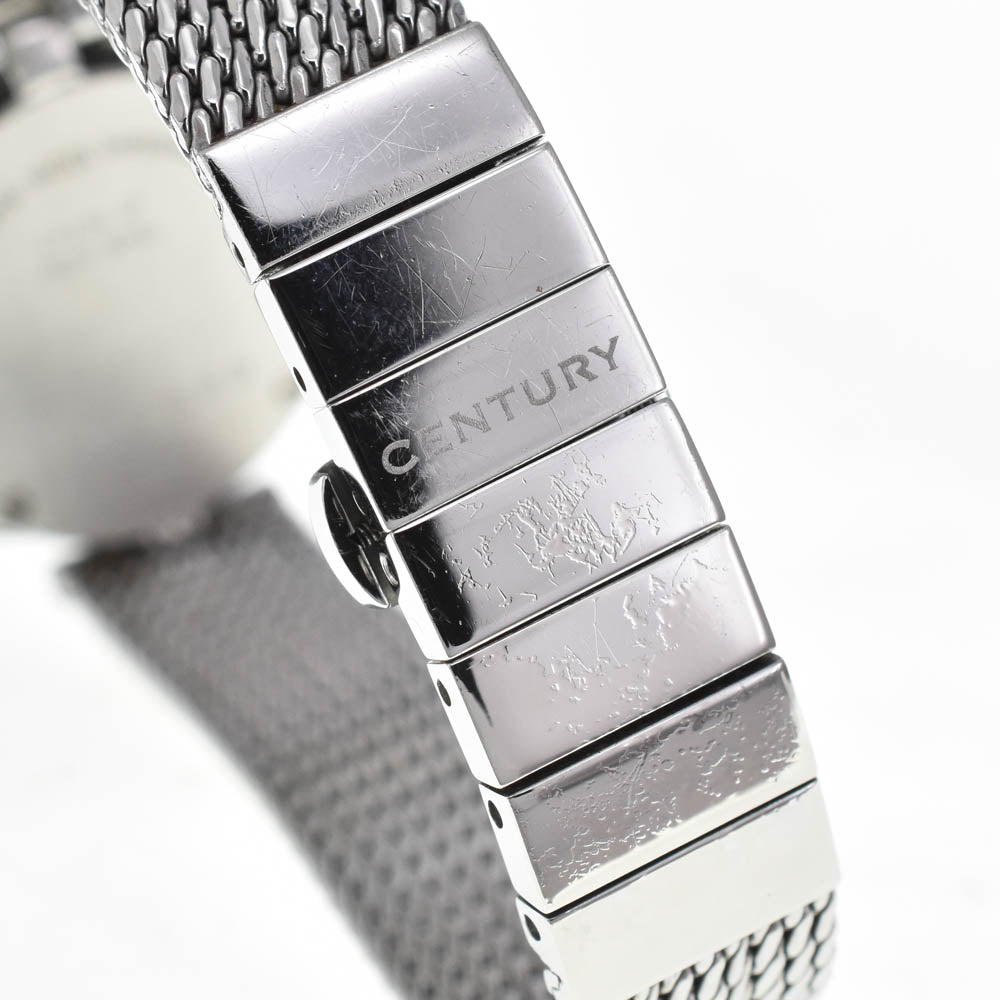 with paper CENTURY Time gem 606.7.Ｓ.551.11.SM 1P diamond white Dial Quartz Ladies
 Watch C#139080