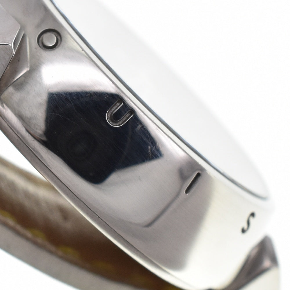 LOUIS VUITTON Tambourg Date Q1211 Brown Dial Quartz Ladies
 Watch D#139098