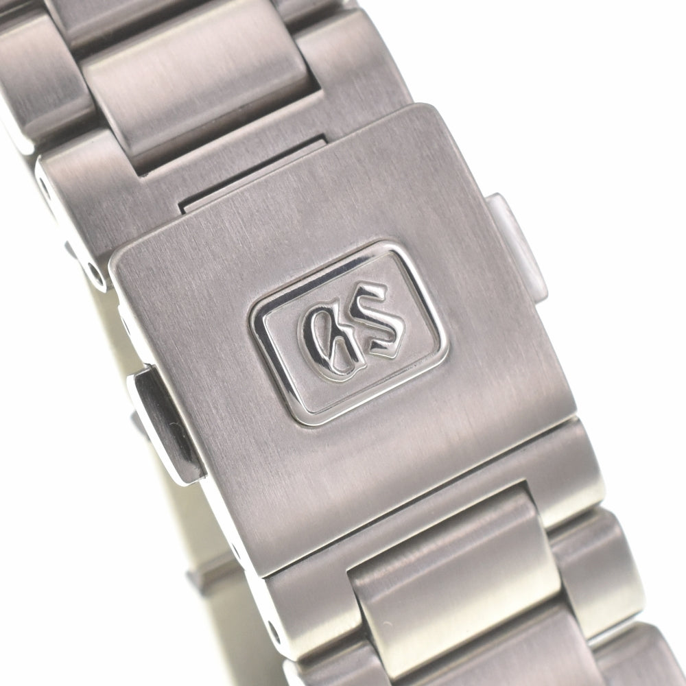 SEIKO Grand Seiko SBGA085/9R65-0BH0 Power reserve date black Dial Spring drive Men's
 Watch I#139100
