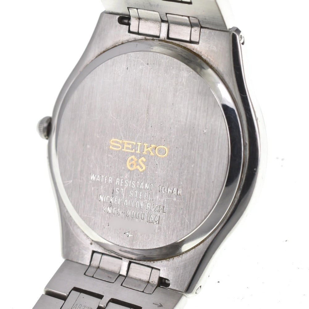 SEIKO Grand Seiko SBGG001/8N65-9000 Date Silver Dial Quartz Men's
 Watch C#139107