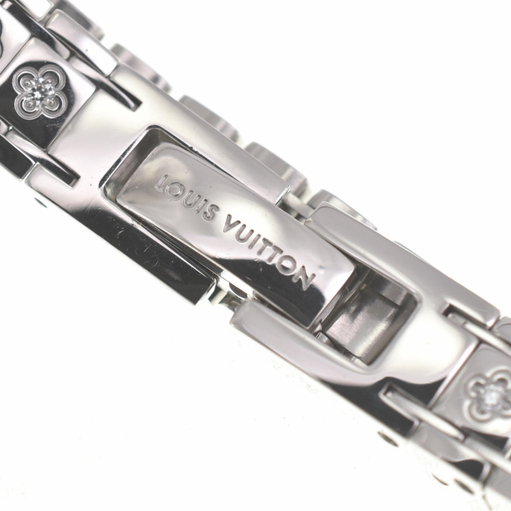 LOUIS VUITTON Tambour bijou Q151G diamond gray Dial Quartz Ladies
 Watch D#139114