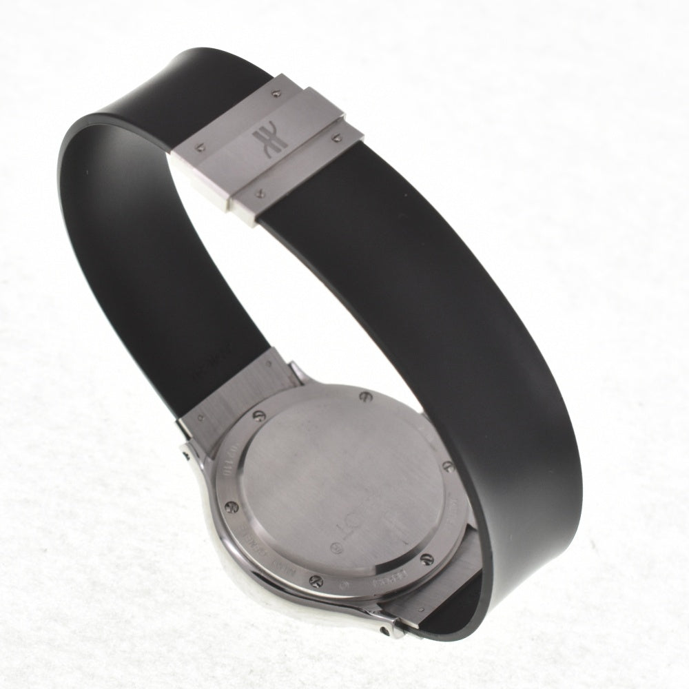 HUBLOT MDM Professional 300M 1550.127.1 Date Stainless Steel / Rubber black Dial Automatic Men's
 Watch G#139124