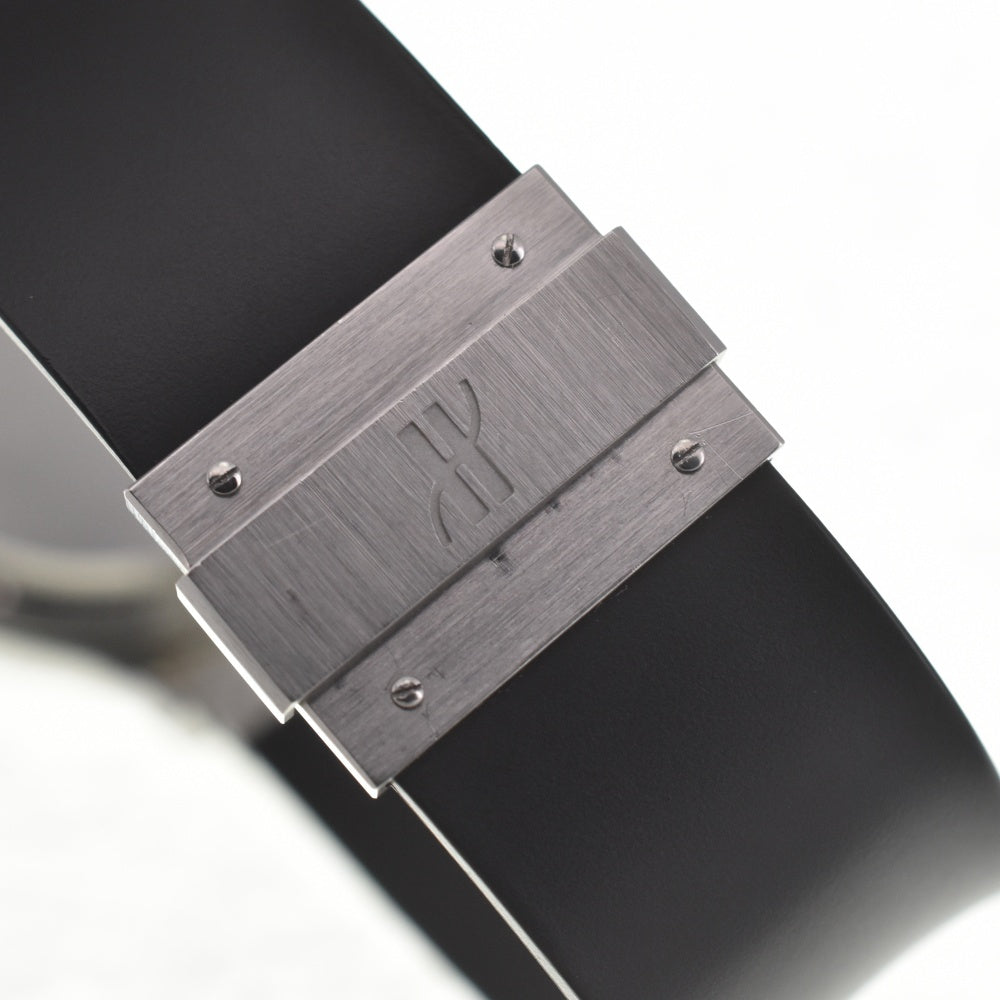 HUBLOT MDM Professional 300M 1550.127.1 Date Stainless Steel / Rubber black Dial Automatic Men's
 Watch G#139124