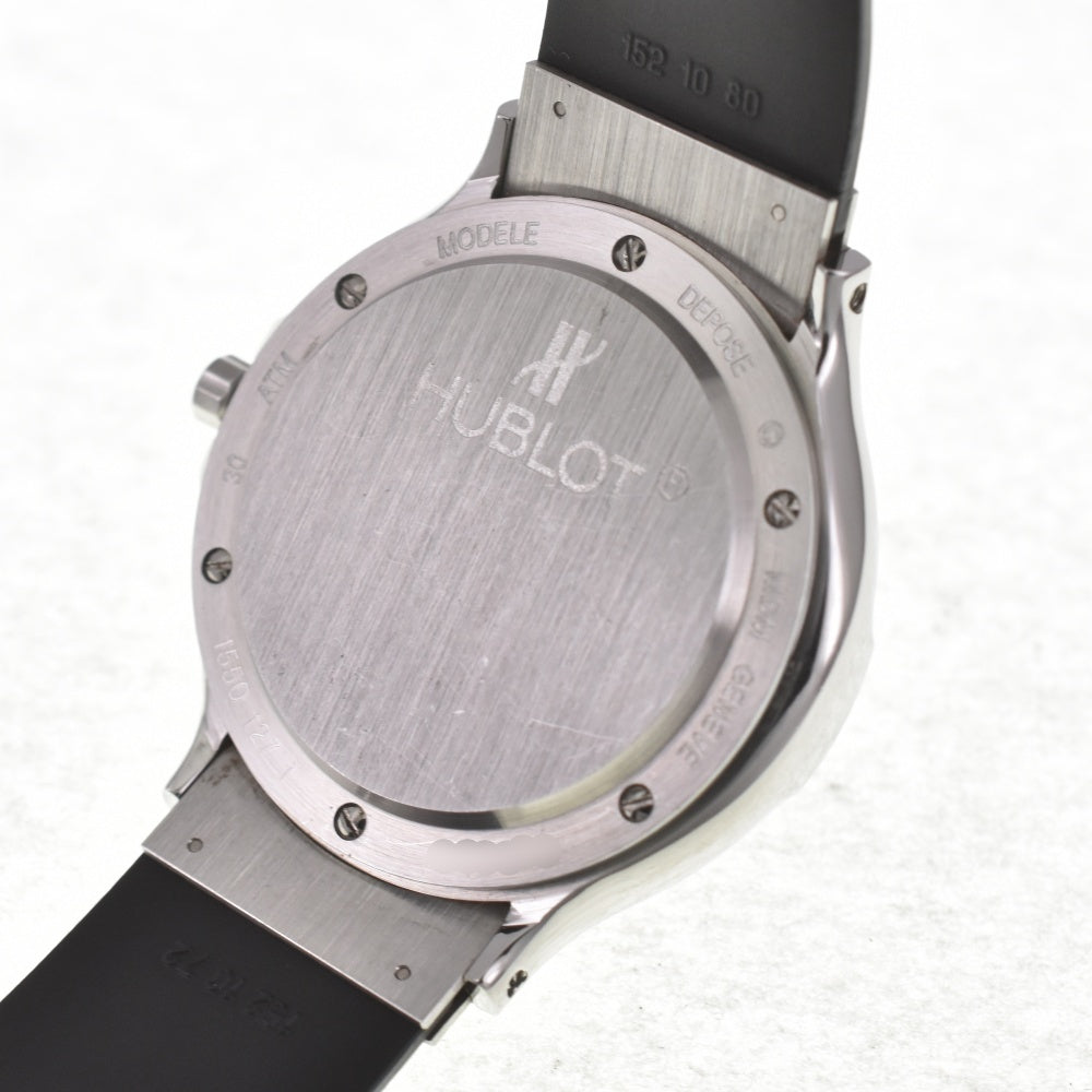 HUBLOT MDM Professional 300M 1550.127.1 Date Stainless Steel / Rubber black Dial Automatic Men's
 Watch G#139124