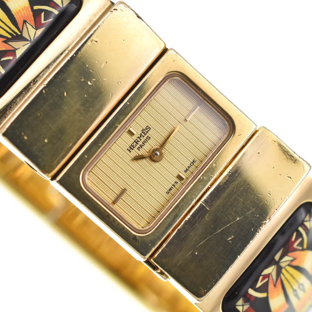 HERMES Loquet L01.201 buckle gold Dial Quartz Ladies
 Watch C#139125