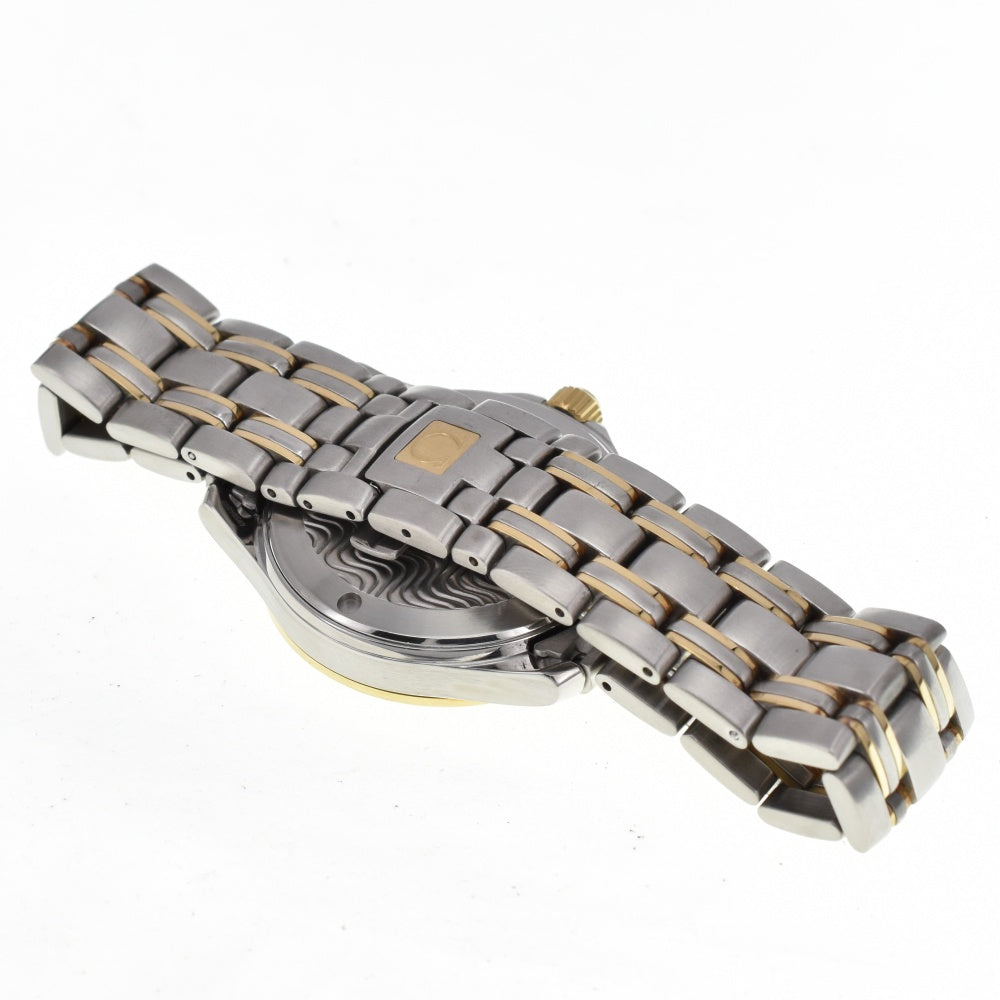 OMEGA Seamaster 120M 268.1501 Stainless Steel/K18YG Diamond Bezel gold Dial Automatic Men's
 Watch D#139142