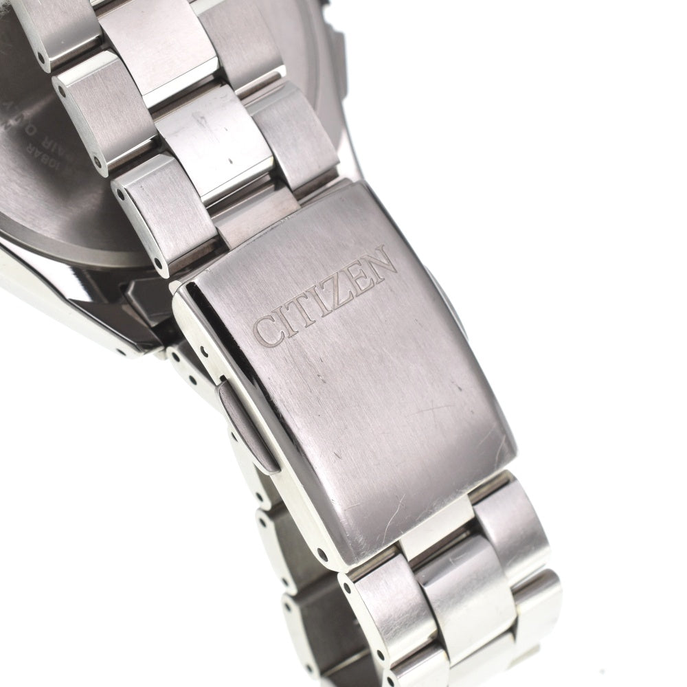 with paper CITIZEN Atessa Eco Drive AT8040-57A titanium white Dial Radio Sync Solar Men's
 Watch C#139148