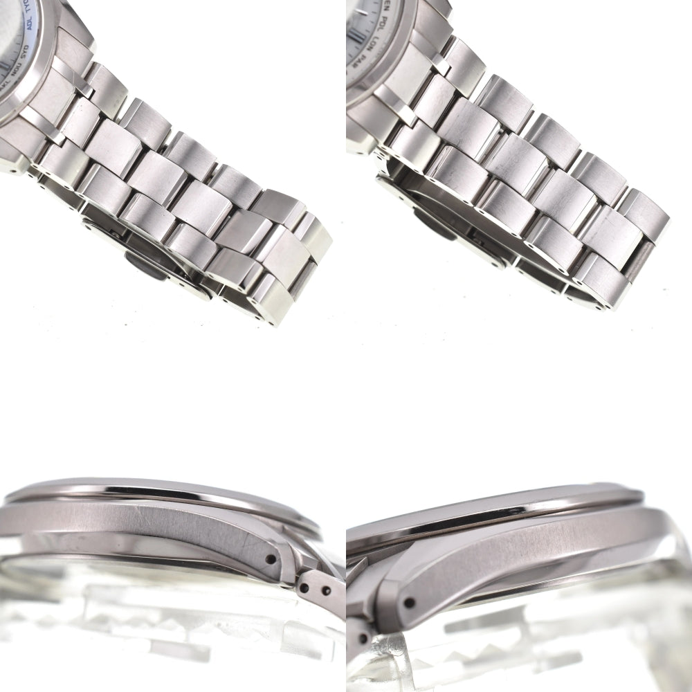 with paper CITIZEN Atessa Eco Drive AT8040-57A titanium white Dial Radio Sync Solar Men's
 Watch C#139148