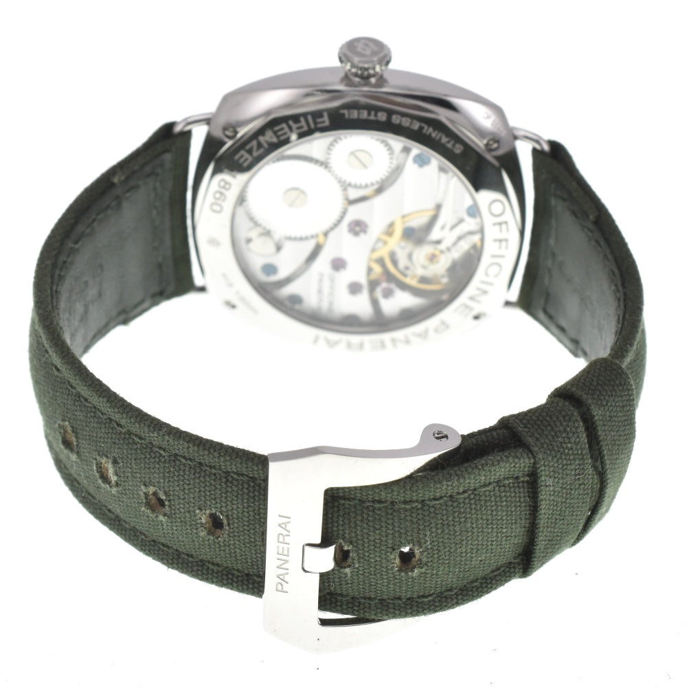 with paper PANERAI Radio meal black seal PAM00183 black Dial Hand Winding Men's
 Watch C#139159