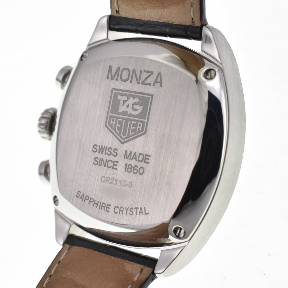 TAG HEUER Monza CR2113 Chronograph Date black Dial Automatic Men's
 Watch C#139162