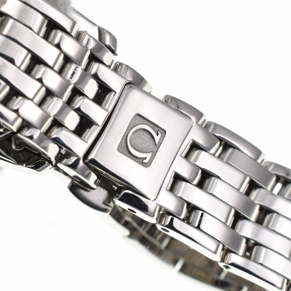 OMEGA De Ville Prestige 424.10.27.60.56.002 6P diamond gray Dial Quartz Ladies
 Watch D#139164