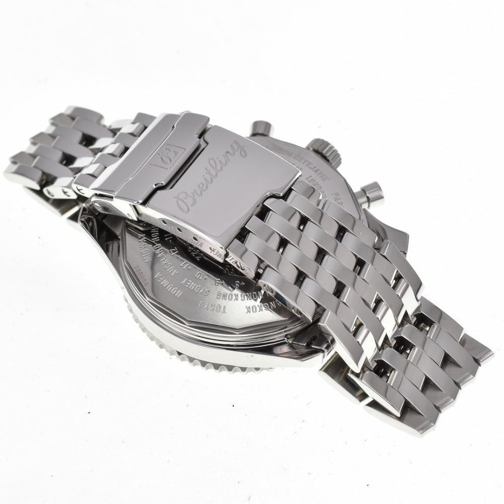 BREITLING Navitimer World A24322 Chronograph Date GMT black Dial Automatic Men's
 Watch D#139178