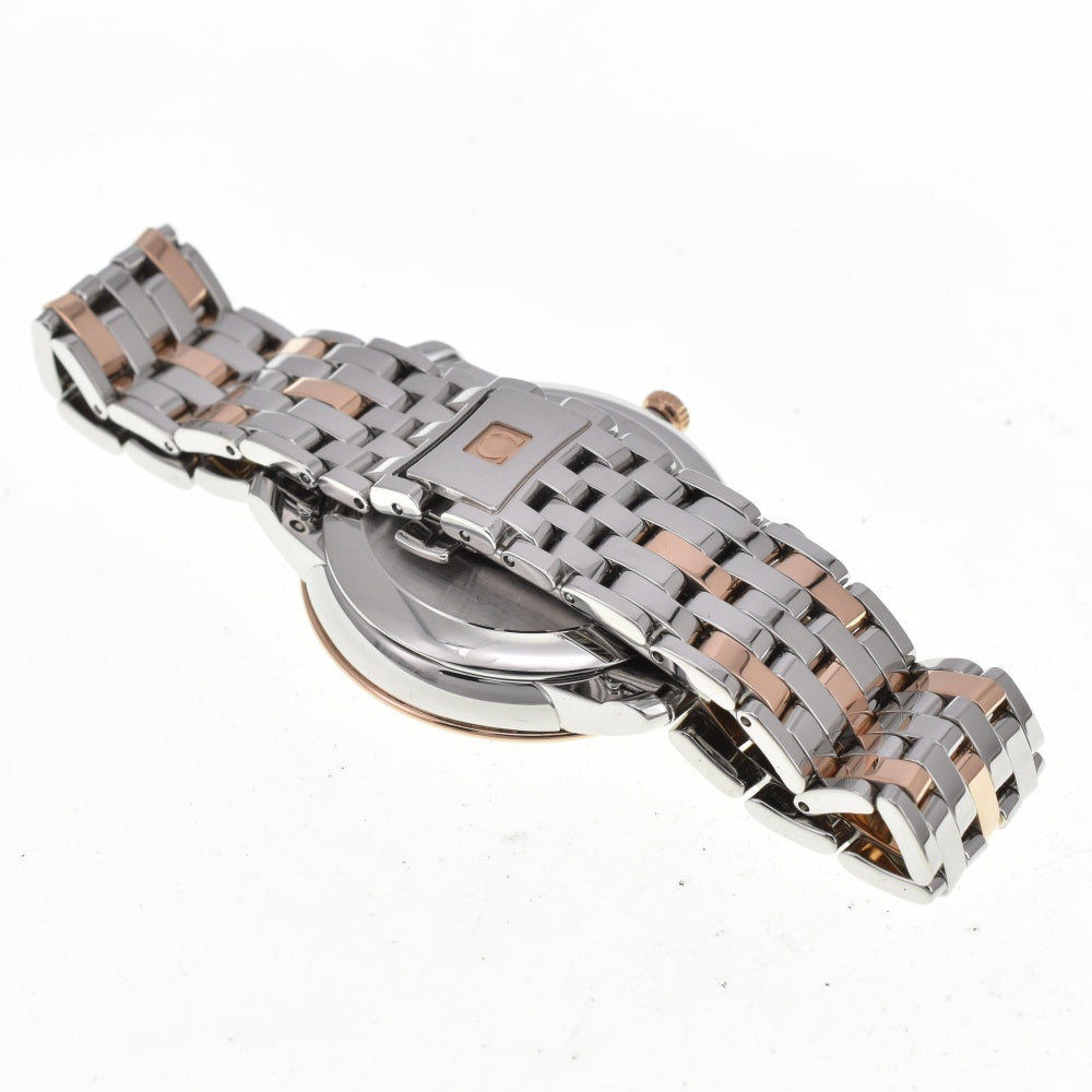 with paper OMEGA De Ville Prestige 424.20.37.20.03.002 Date blue Dial Automatic Men's
 Watch C#139184