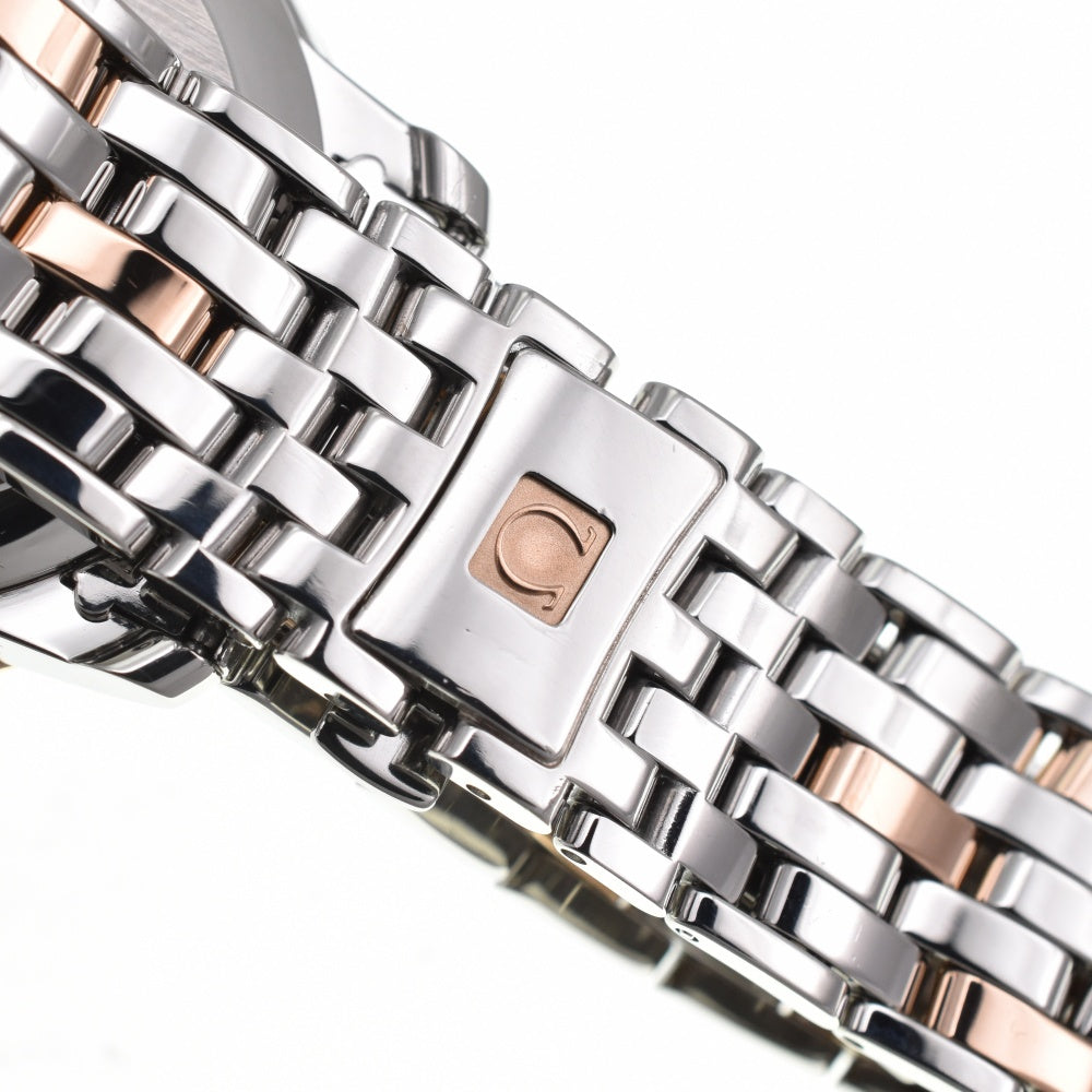 with paper OMEGA De Ville Prestige 424.20.37.20.03.002 Date blue Dial Automatic Men's
 Watch C#139184