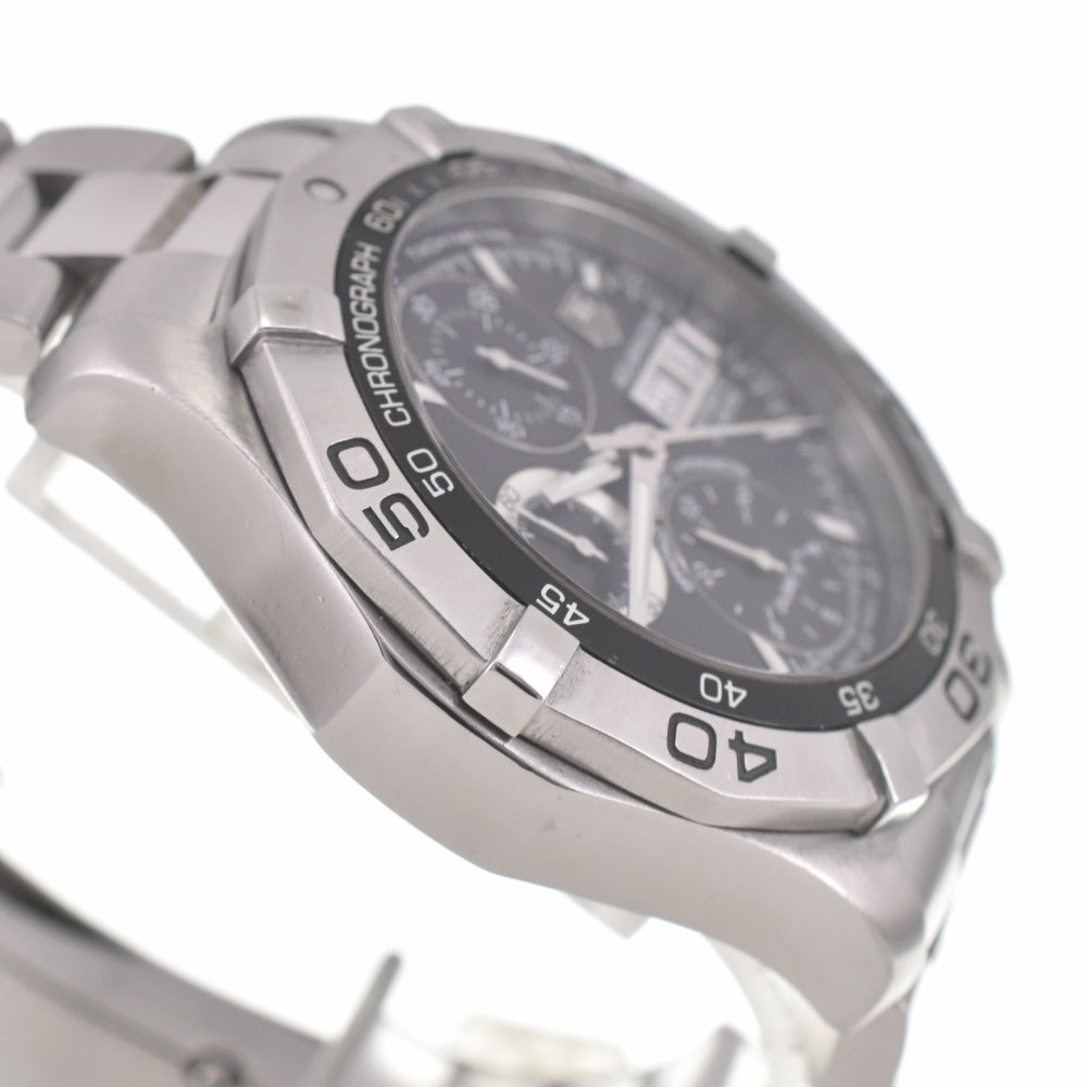 TAG HEUER Aqua racer CAF5010 Chronograph black Dial Automatic Men's
 Watch D#139210