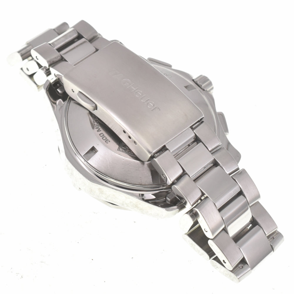 TAG HEUER Aqua racer CAF5010 Chronograph black Dial Automatic Men's
 Watch D#139210