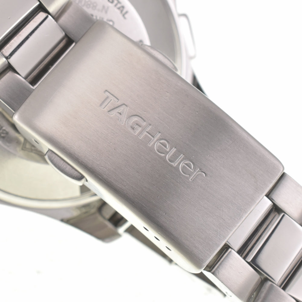 TAG HEUER Aqua racer CAF5010 Chronograph black Dial Automatic Men's
 Watch D#139210