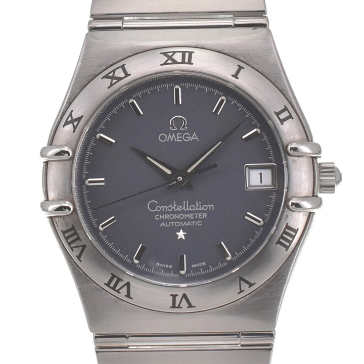 with paper OMEGA Constellation 1502.40 Chronometer Date gray Dial Automatic Men's
 Watch J#139229