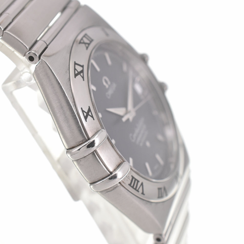 with paper OMEGA Constellation 1502.40 Chronometer Date gray Dial Automatic Men's
 Watch J#139229