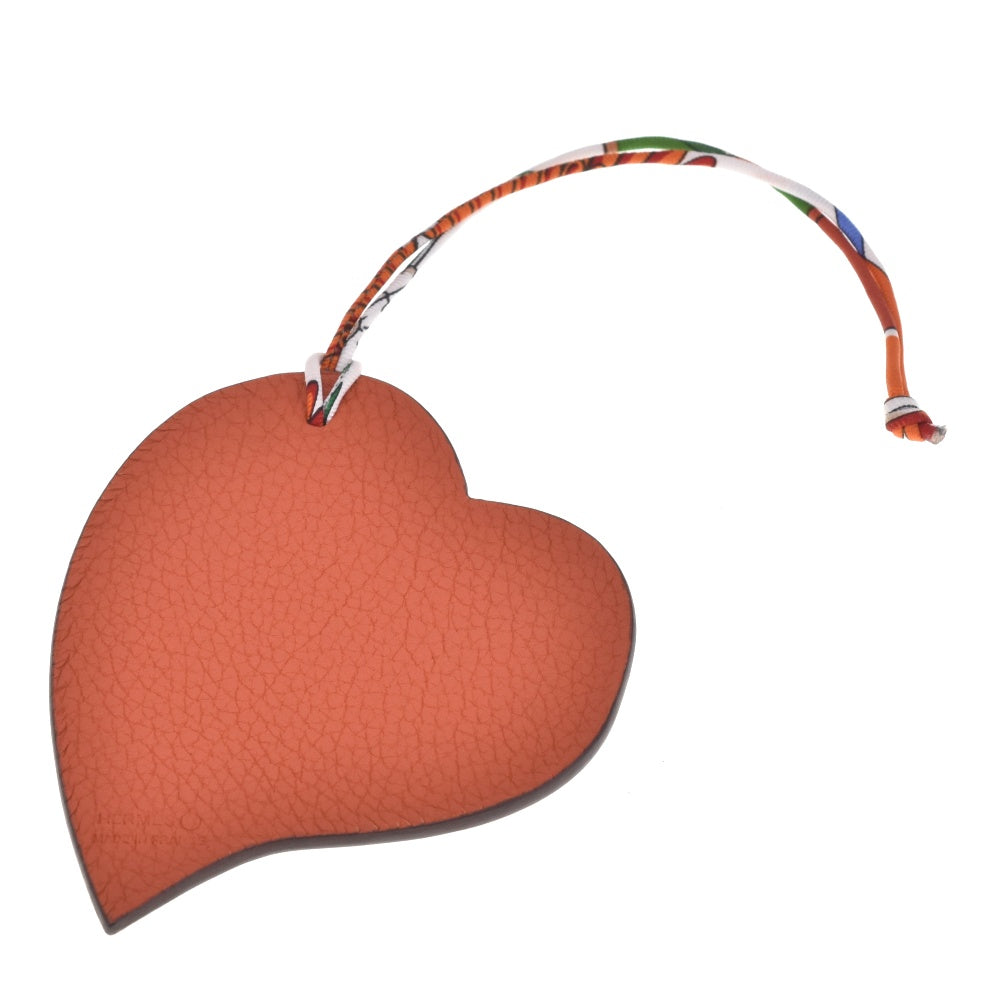 HERMES Heart charmkey ring Ladies
 Accessories T#139241