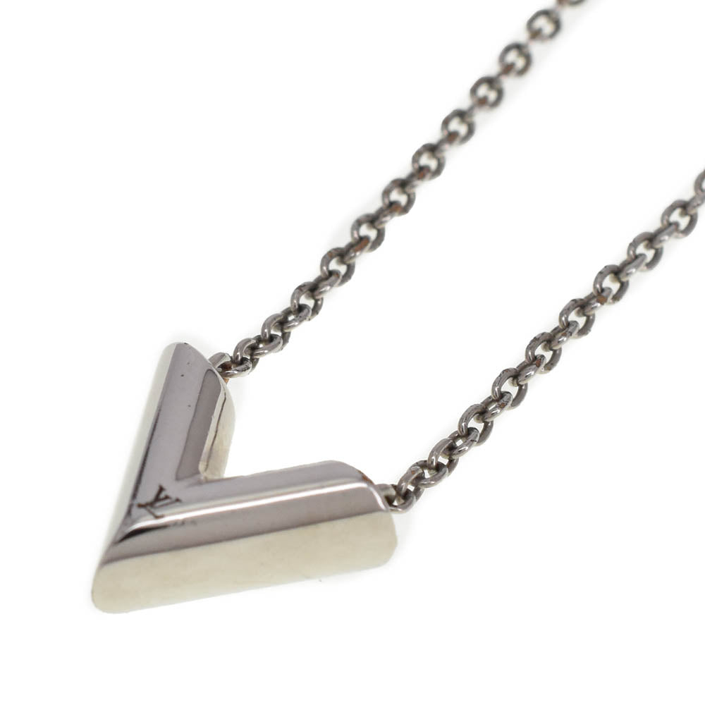 LOUIS VUITTON M63197 Necklace Essential V Ladies
 jewelry S#139244