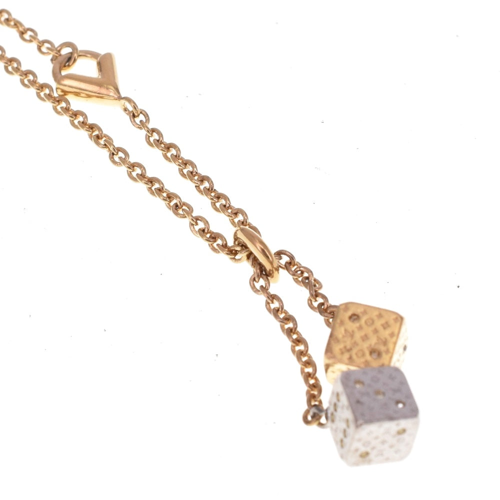 LOUIS VUITTON Lucky Gram Necklace M62804 Ladies
 jewelry S#139255