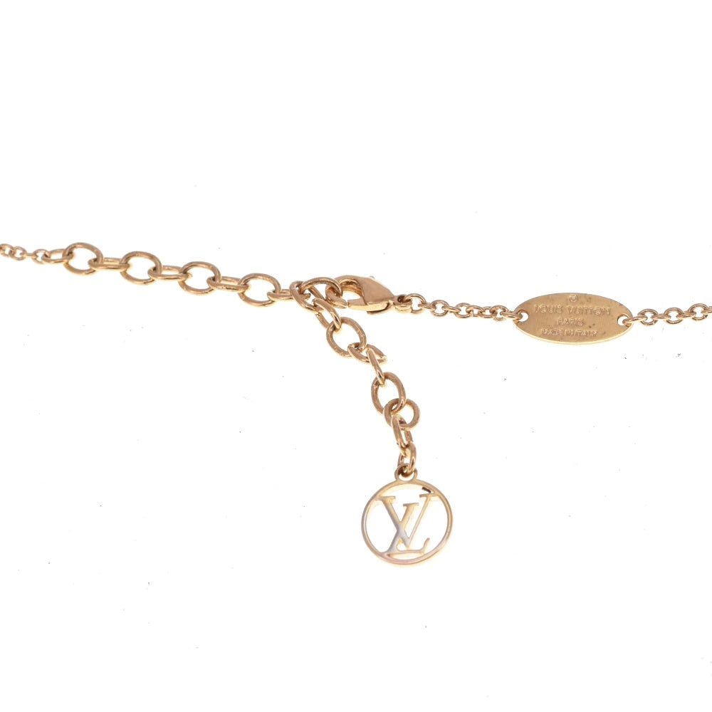 LOUIS VUITTON Lucky Gram Necklace M62804 Ladies
 jewelry S#139255