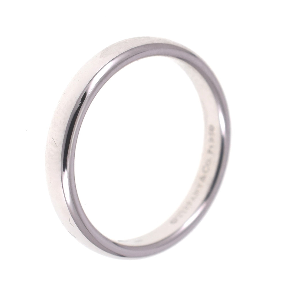 TIFFANY&Co. Band ring Size 51/JP11 Pt950 Ladies
 jewelry S#139256