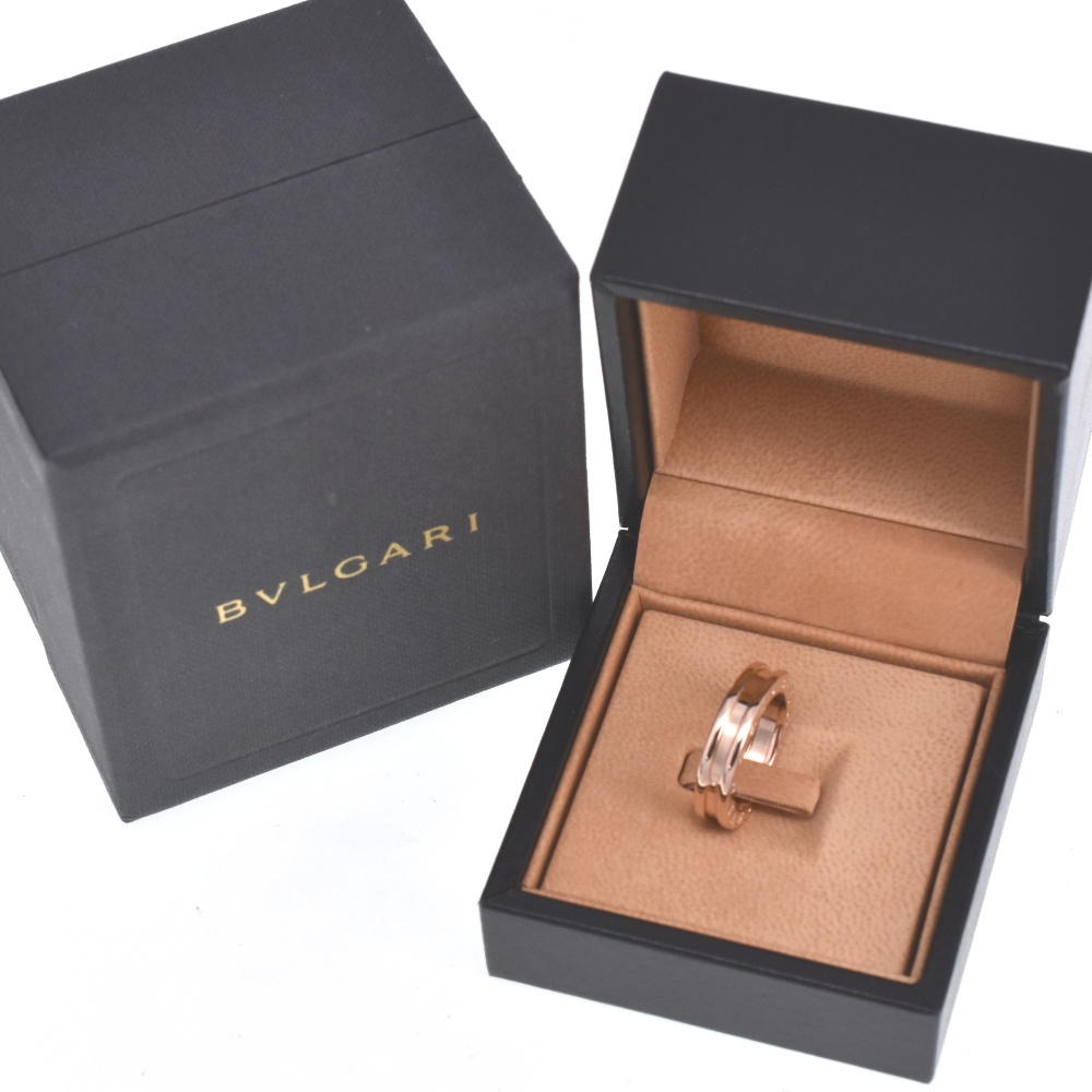 BVLGARI B-Zero1 ring Size 51/JP11 K18PG Ladies
 jewelry S#139268