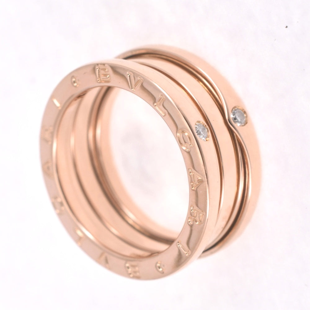 BVLGARI B-Zero1 Ring Japan Exclusive Size 54/JP14 K18PG Ladies
 jewelry S#139271