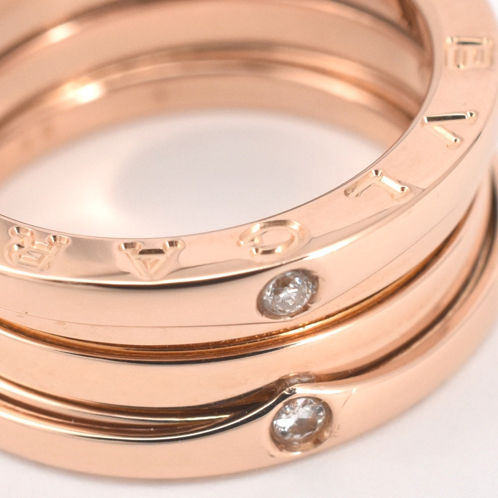 BVLGARI B-Zero1 Ring Japan Exclusive Size 54/JP14 K18PG Ladies
 jewelry S#139271