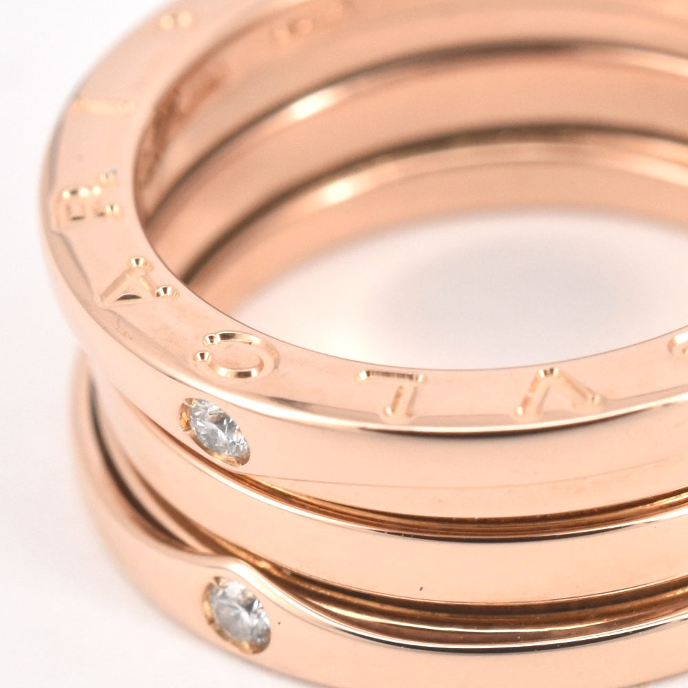 BVLGARI B-Zero1 Ring Japan Exclusive Size 54/JP14 K18PG Ladies
 jewelry S#139271