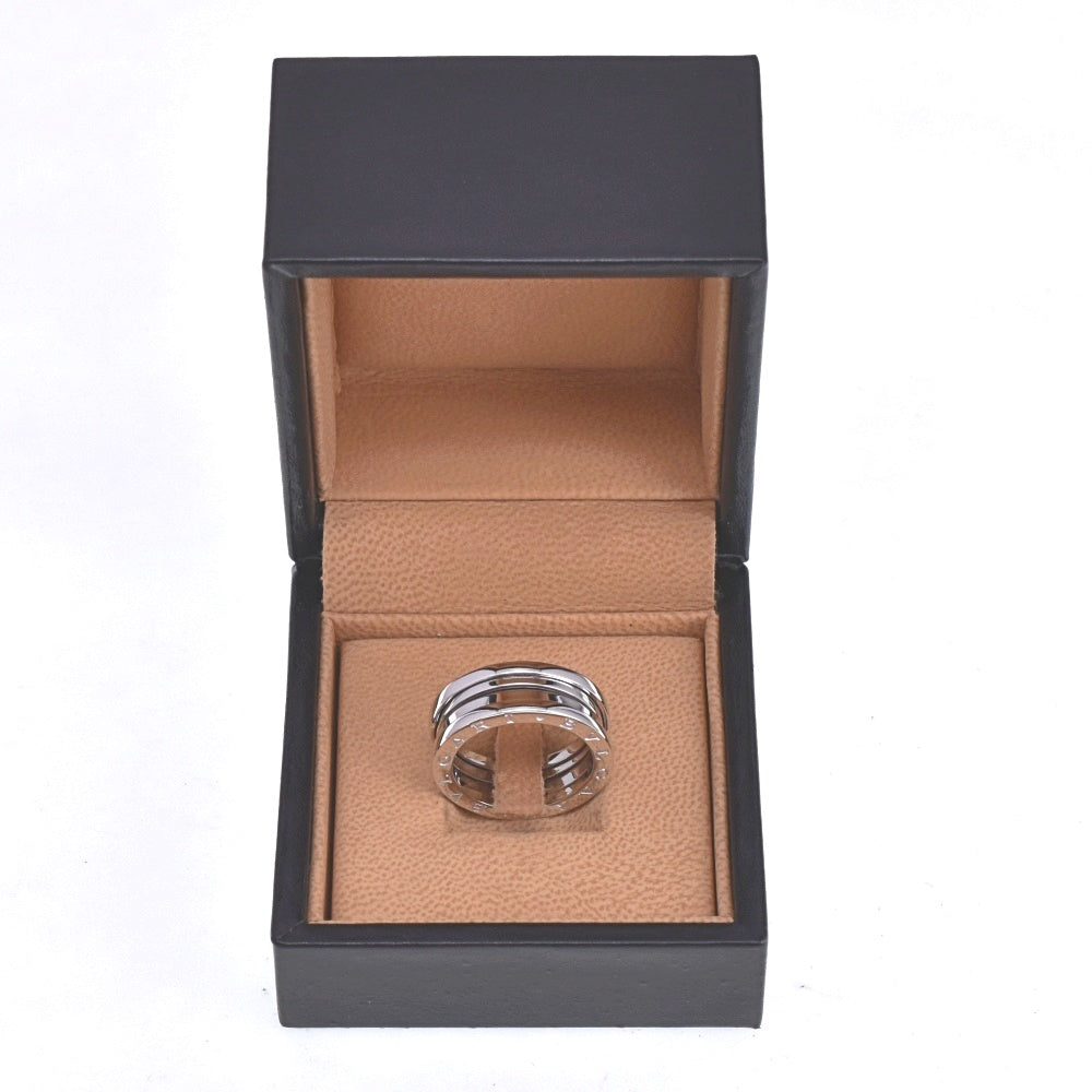 BVLGARI B-Zero1 ring Size 55/JP15 K18WG Men's
 jewelry S#139277