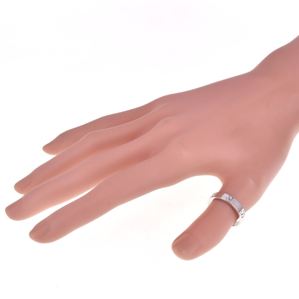 GUCCI Icon ring Size 59/JP19 K18WG Men's
 jewelry S#139284