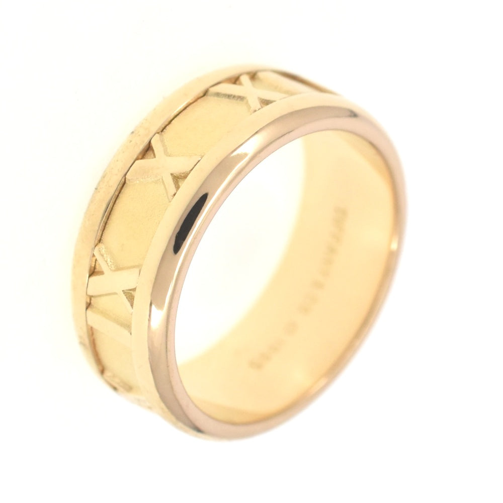 TIFFANY&Co. Atlas Ring Size 50/JP10 K18YG Ladies
 jewelry S#139286