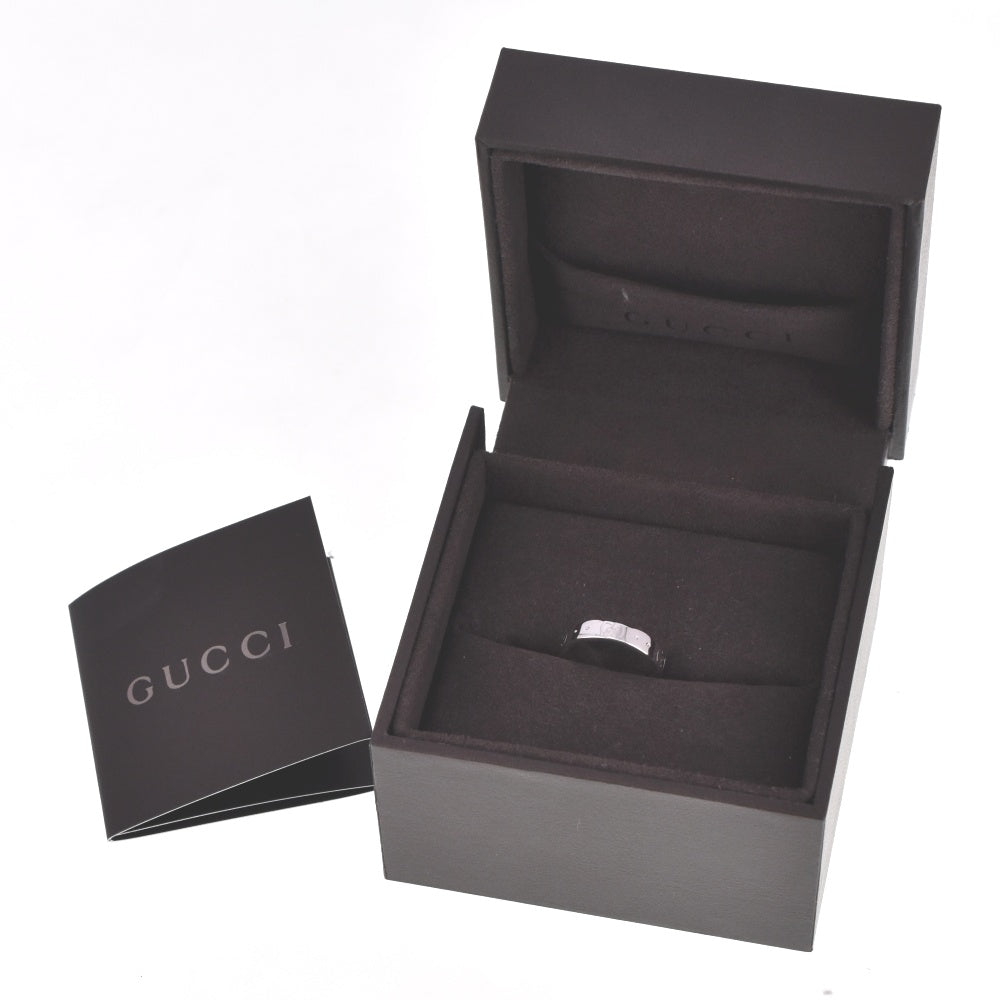 GUCCI Icon ring Size 49/JP9 K18WG Ladies
 jewelry S#139289