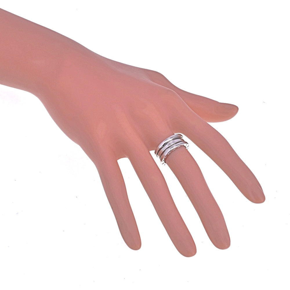 BVLGARI B-Zero1 ring Size 49/JP9 K18WG Ladies
 jewelry S#139290