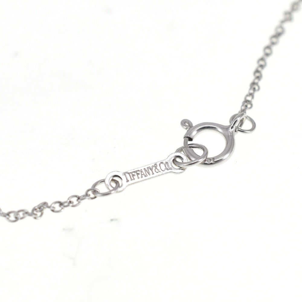 TIFFANY&Co. Paloma Picasso Double Loving Heart Pendant Necklace K18WG Diamond Ladies
 jewelry S#139293