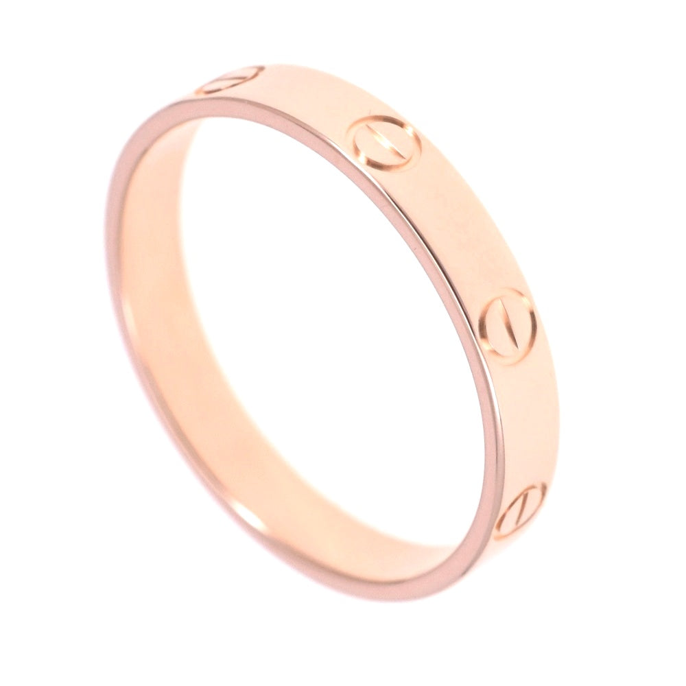 CARTIER Love Ring Small Model Size 62/JP22 K18PG Ladies
 jewelry S#139310
