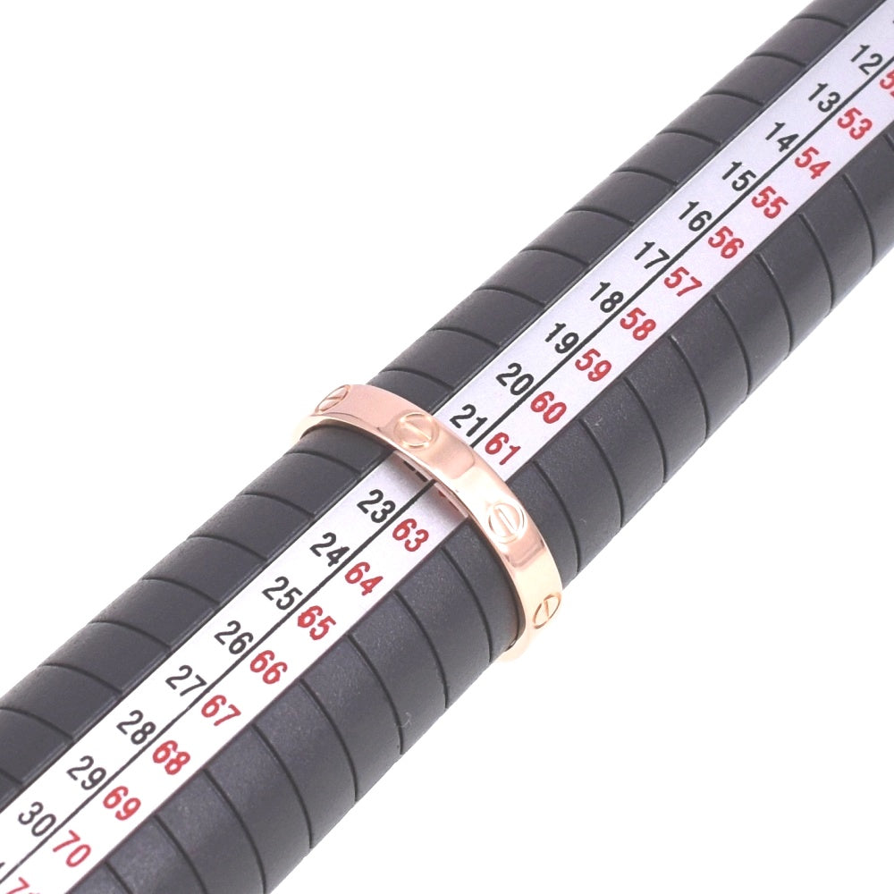 CARTIER Love Ring Small Model Size 62/JP22 K18PG Ladies
 jewelry S#139310